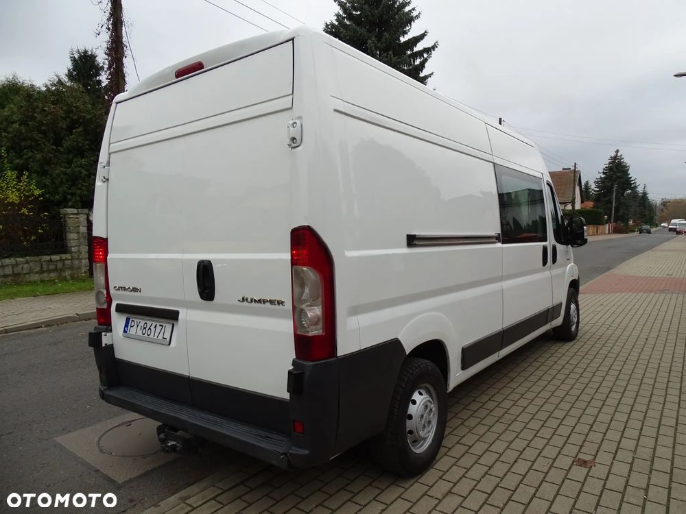 Citroën JUMPER 2,2 HDI , L3 H2 ,6-OSÓB +1.5T ,  BRYGADOWY , PAKA 330 CM - 4