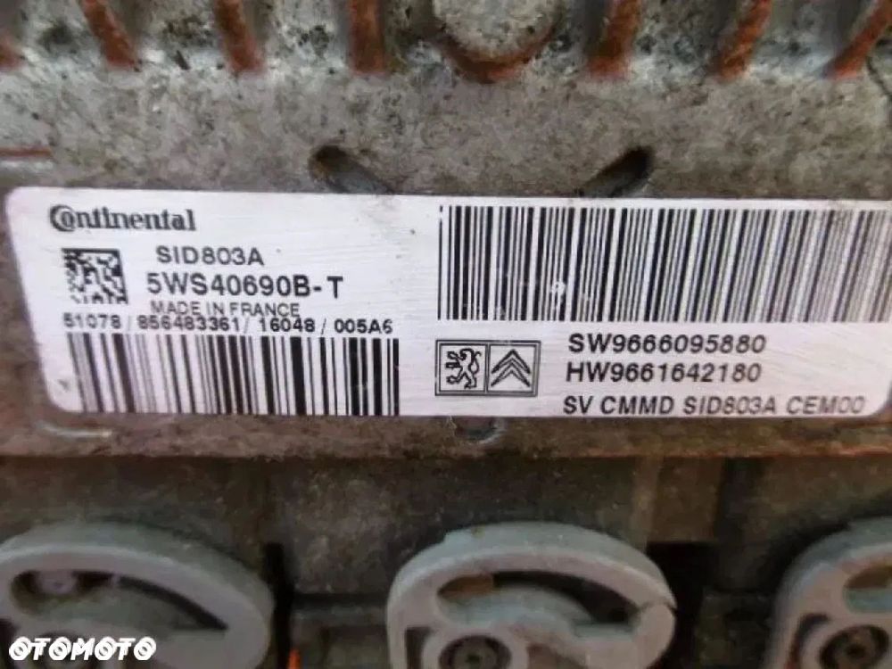 scudo jumpy expert 07- 2.0 hdi sterownik komputer 5ws40690b - 3