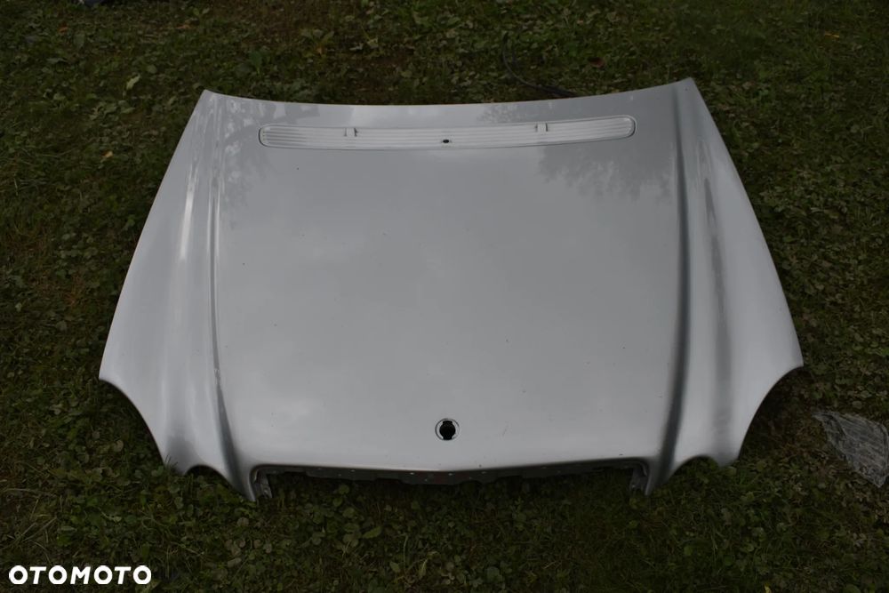 MERCEDES W211 MASKA POKRYWA SILNIKA 775 ORG LAKIER ALUMINIOWA LEKKI GRAD - 1
