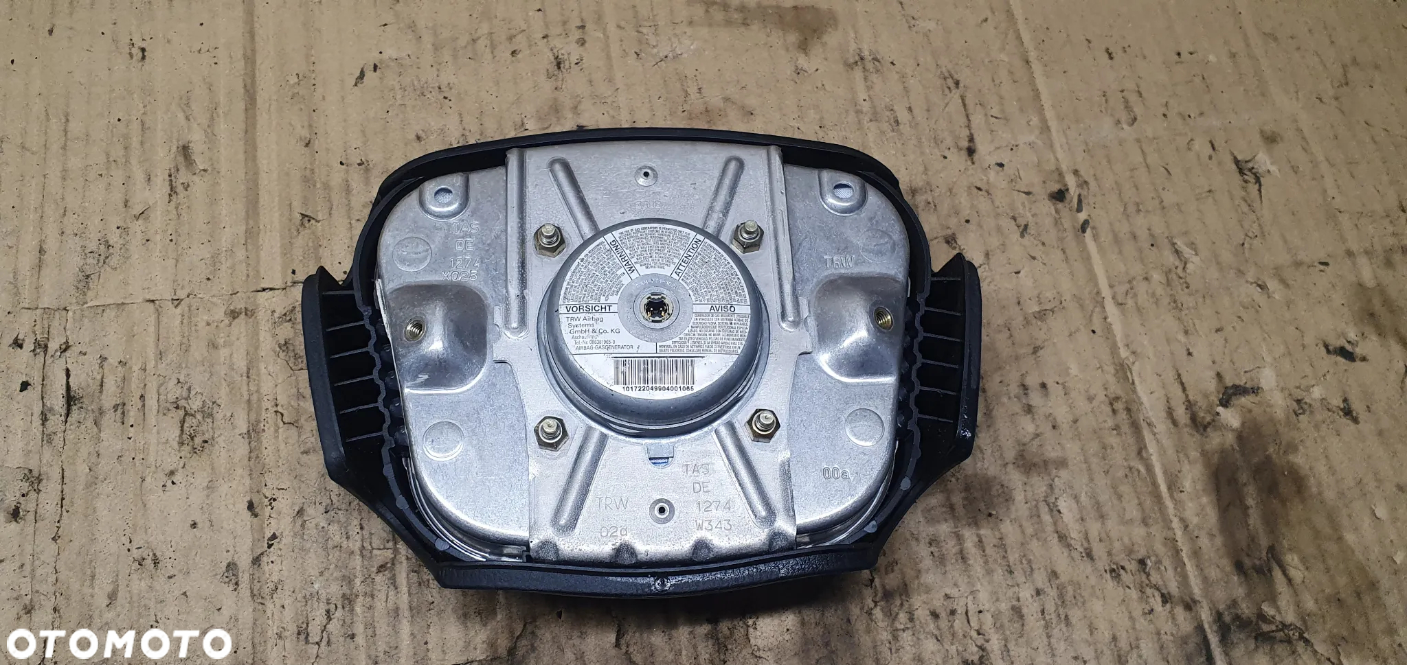 Poduszka kierowcy kierownicy AIRBAG Audi A6 C5 4B0880201AD - 3