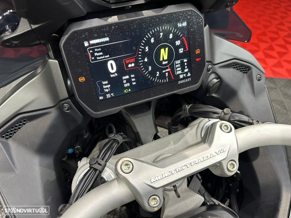 Ducati Multistrada V4 RALLY ADVENTURE TRAVEL & RADAR - 7