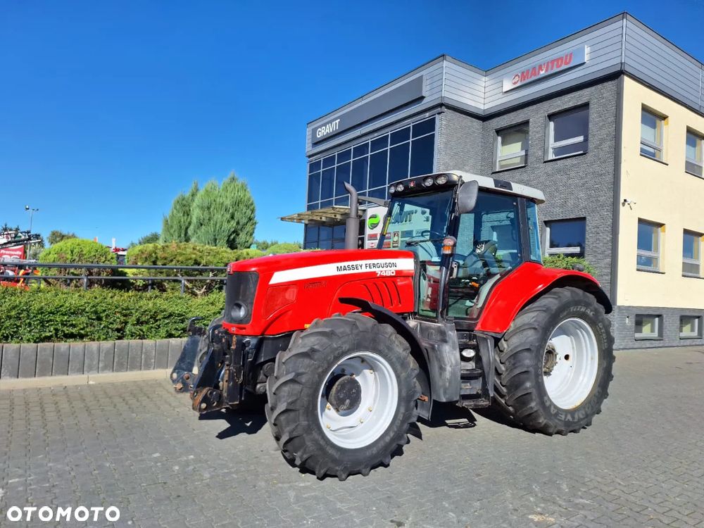 Massey Ferguson MF 7480, Dyna-VT, 6-cyl, pneumatyka, przedni TUZ + WOM - 2