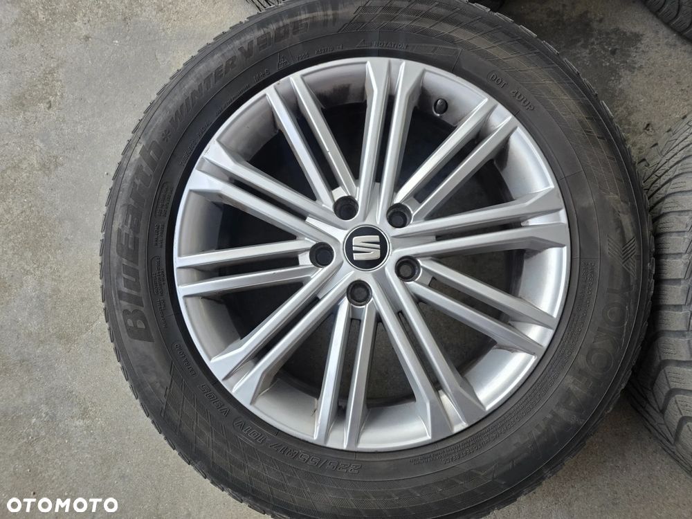 Seat Leon Alhambra Altea Oryginalne 5x112 17 cali opony lato zima 2kpl 225/55/17 - 2