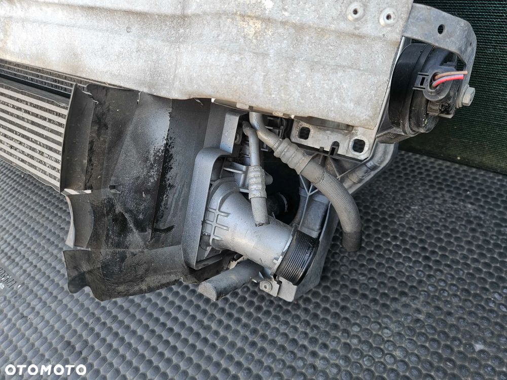 Pas Przedni Wzmocnienie Czołowe Belka Zderzaka Chłodnice Intercooler Wentylator 1.8 2.0 TFSI 2.0 TDI AUDI A4 B8 - 10