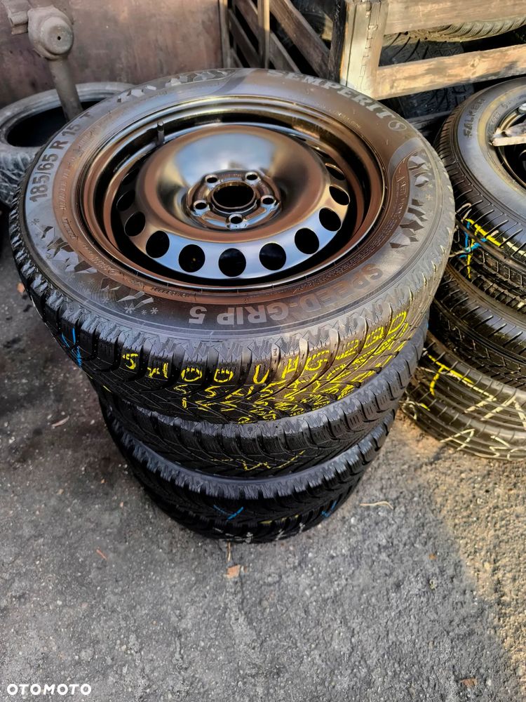 5x100 Felgi Stalowe Stal 15 Koła Zimowe Zima AUDI A1 A3 8L SKODA FABIA IV 4 PRAKTIK SEAT IBIZA V 5 VW POLO VI 6 GOLF IV 4 BORA NEW BEETLE 7mm 21r. Legnica ALU-RAD 185/65 - 2