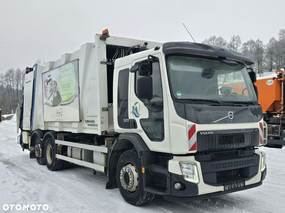 Volvo FE 320 EURO6 6x2 / Śmieciarka FAUN Powerpress II 524/19 - 2