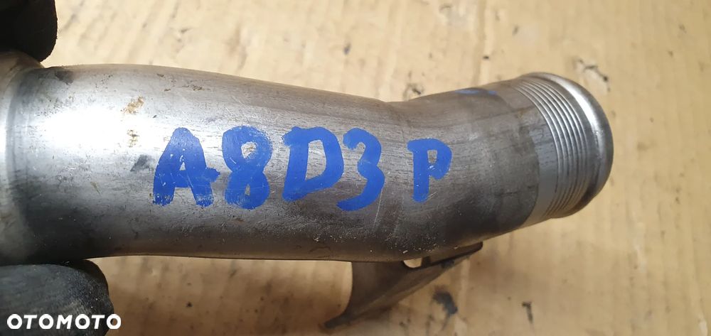 Przewód rura wąż intercoolera Audi A8 D3 4.2 TDI 4E0145871C - 9