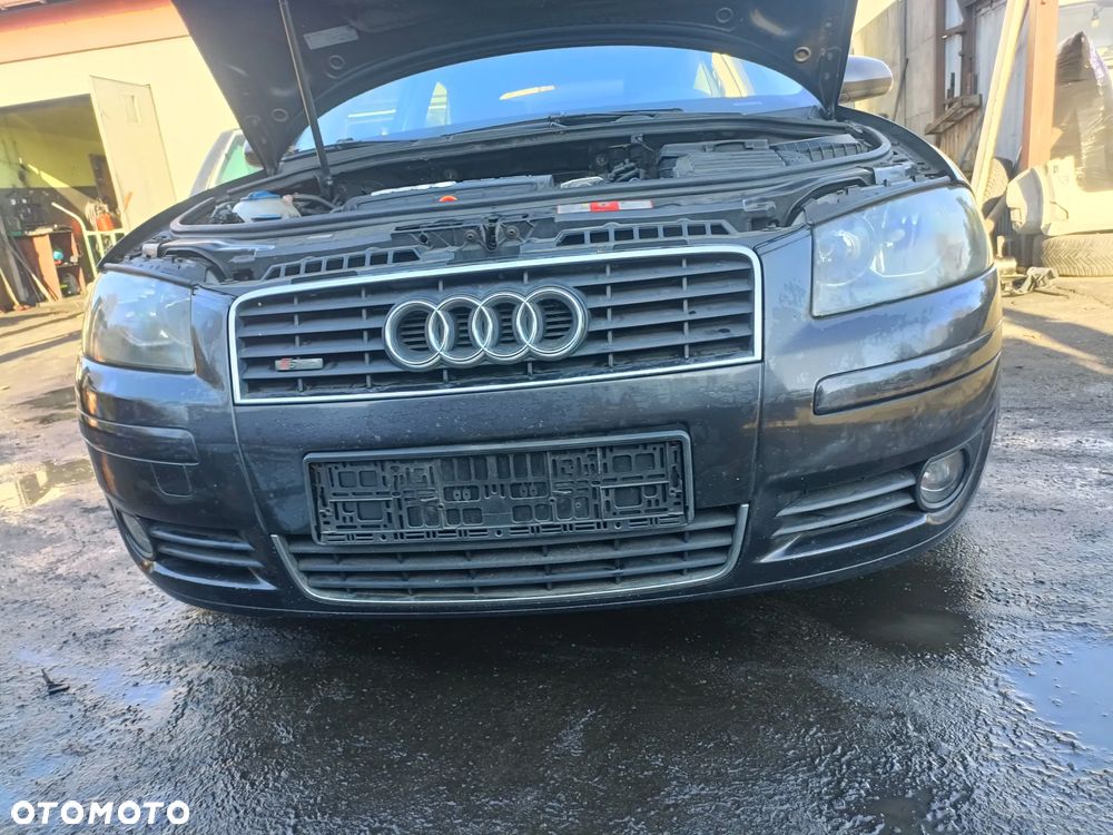 AUDI A3 II 8P 03-08 2003 r. 3D HB LZ7L ZDERZAK PRZÓD PRZEDNI * - 1