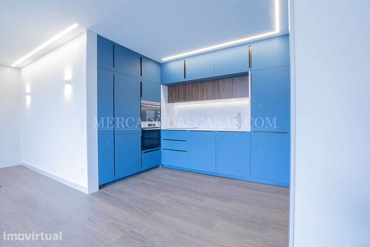 Apartamento T2  com varanda, qualidade Premium