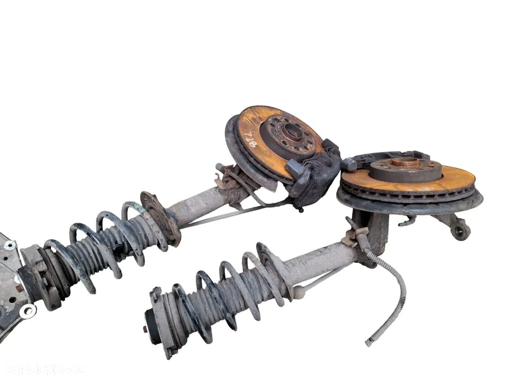 MCPHERSON ZWROTNICA AMORTYZATOR SPREZYNA KOMPLET FSI AUDI A3 8P GOLF V TOURAN CADDY ALTEA OCTAVIA II SLASK WYSYLKA - 1