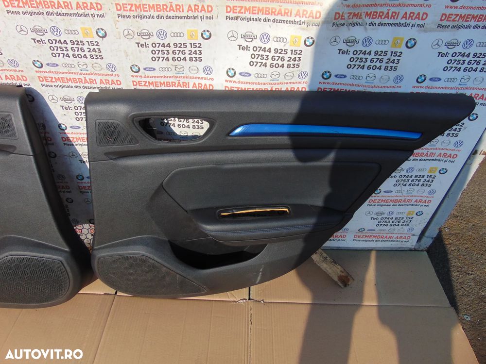 Fete usi Renault Megane 4 an 2016-2024 set fete usi fata spate stanga dreapta megane 4 gt line - 5