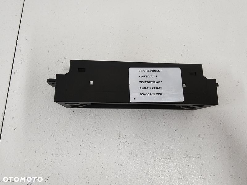 CHEVROLET CAPTIVA I 1 LIFT WYŚWIETLACZ EKRAN ZEGAR 95485405 - 5