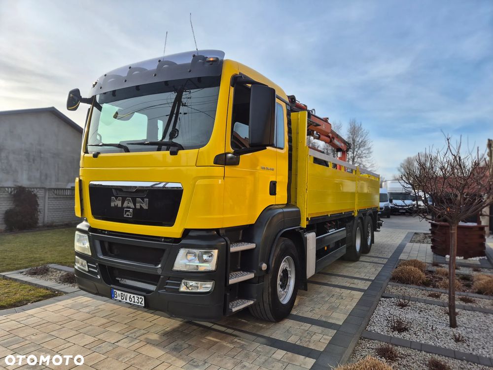 MAN TGS 26.440 6X2 HDS ATLAS TEREX 165 BUDOWLANY Sprowadzony - 1