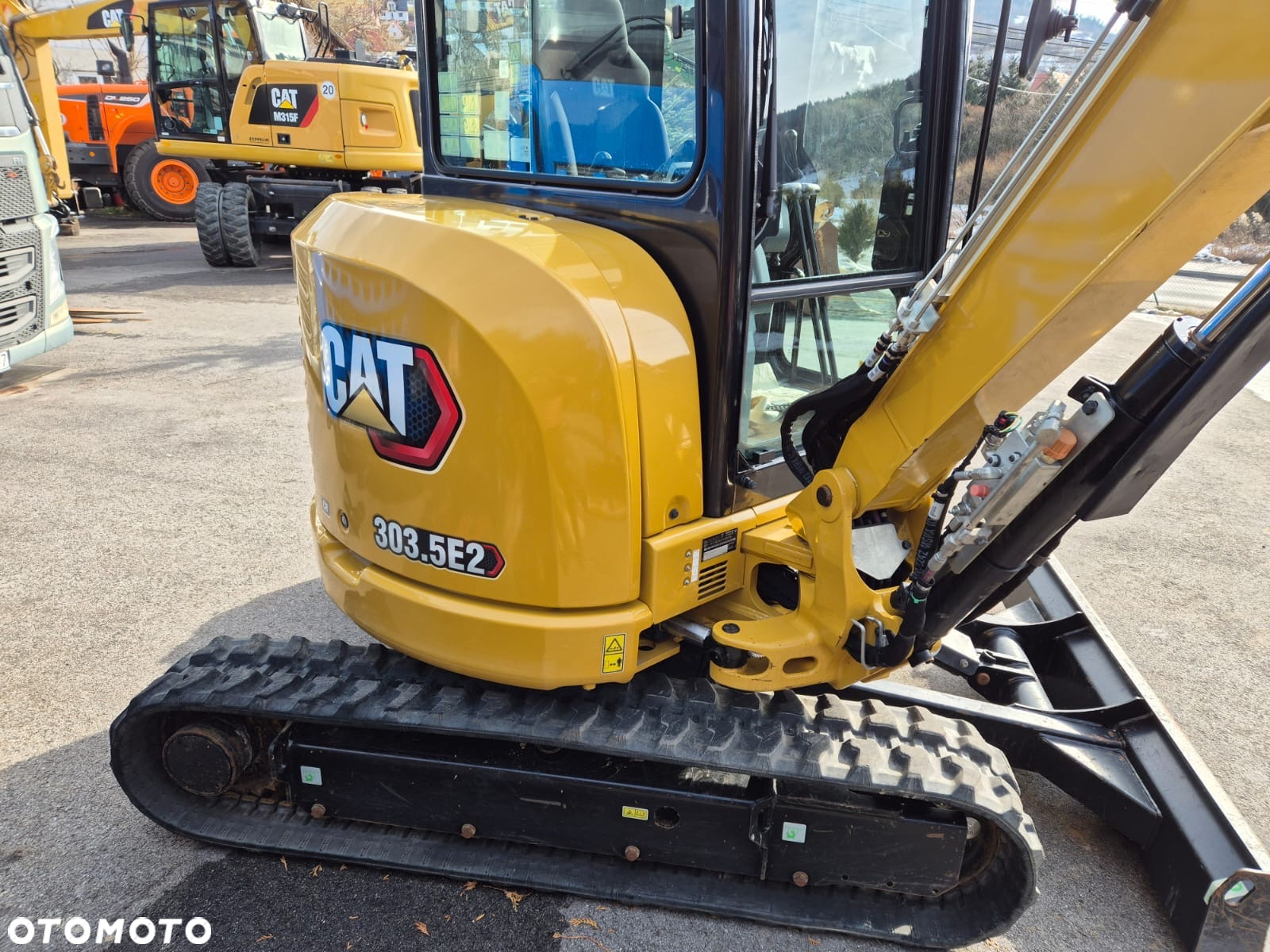 Caterpillar 304 ECR 305 ROK 2020 CENTRALNE SMAROWANIE - 7