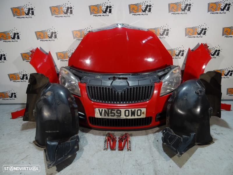 Frente completa Skoda Fabia 2 / Roomster 5J - 1