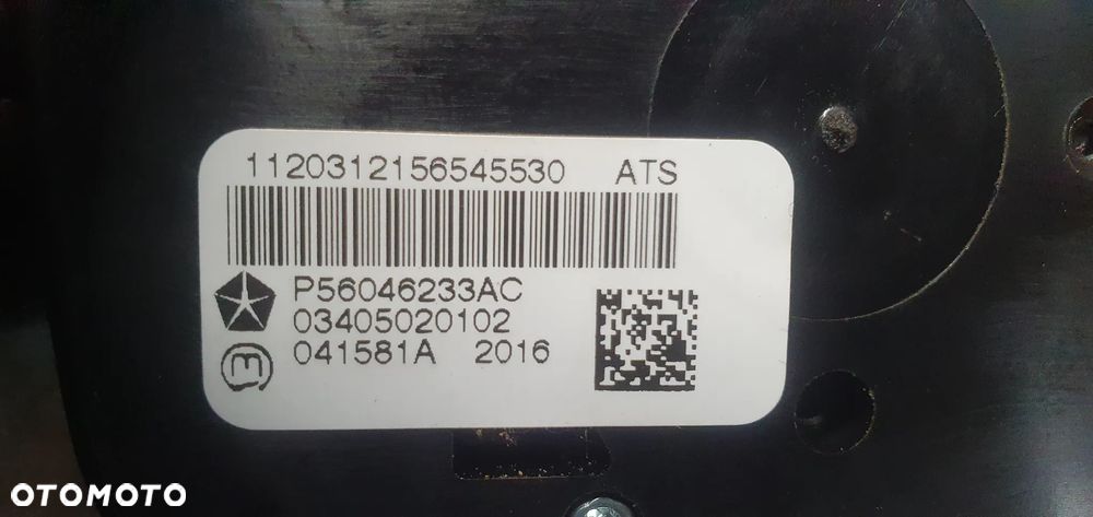 Panel sterowania przełączniki regulacji zawieszenia napędu Jeep Grand Cherokee WK2 P56046233AC - 7
