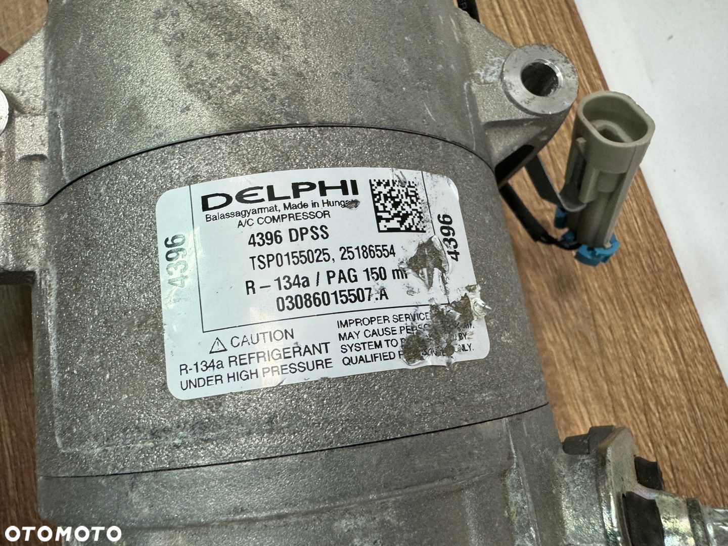 KOMPRESOR SPRĘŻARKA KLIMATYZACJI OPEL ZAFIRA A TSP0155025 - 4