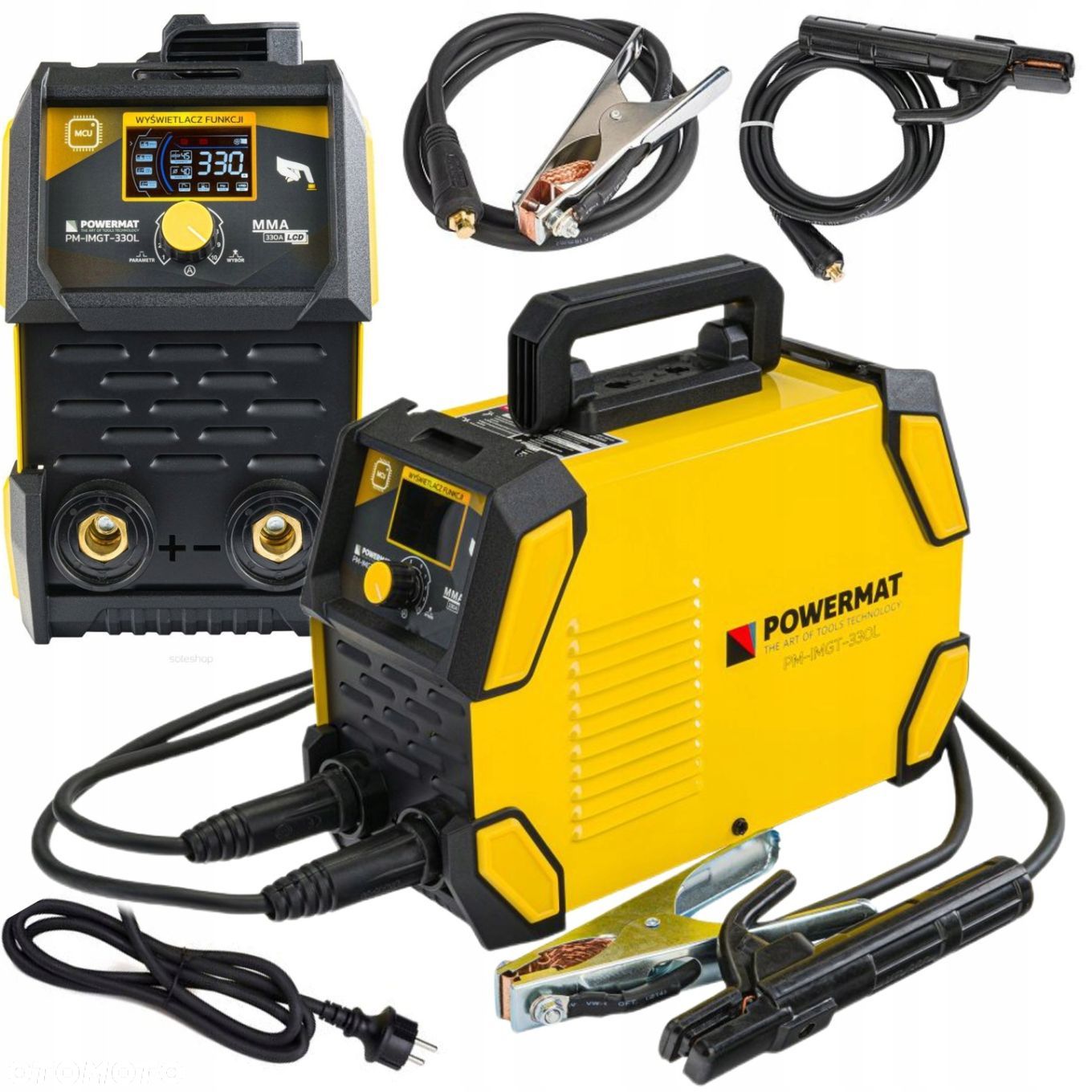 SPAWARKA INWERTOROWA INWERTEROWA LCD MMA PULSE TIG-LIFT 330A IGBT 6,7 kVA - 1