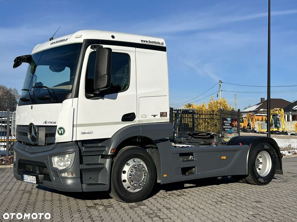 Mercedes-Benz ACTROS 1840 Euro 6 ADR HYDRAULIKA Niska Kabina Standard !!! - 7