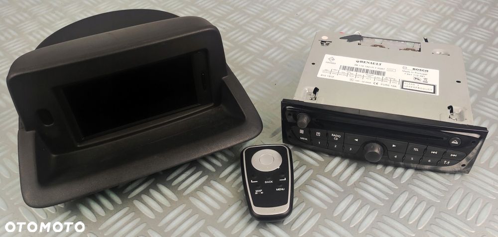 281151921R radio pilot nawigacja wyświetlacz ekran RENAULT CLIO III 3 LIFT - 1