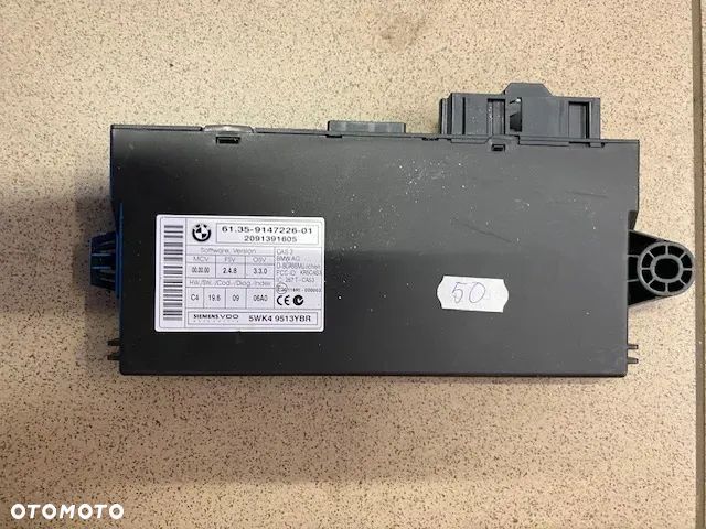 MODUŁ KOMFORTU CAS BMW E87 E90 E91 9147226-01 - 1