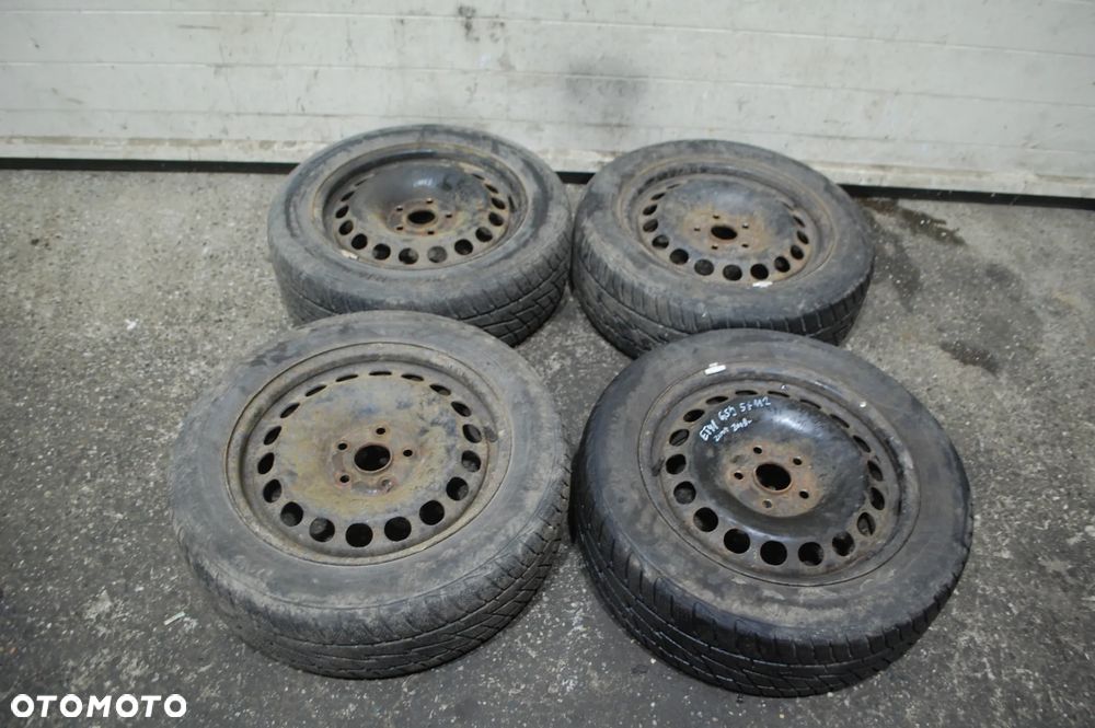 KOŁA FELGI STALOWE + OPONY ZIMOWE 2018R. 5X112 ET41 6.5J 205/55R16 VW PASSAT B5 LIFT AUDI A3 SKODA SEAT - 1