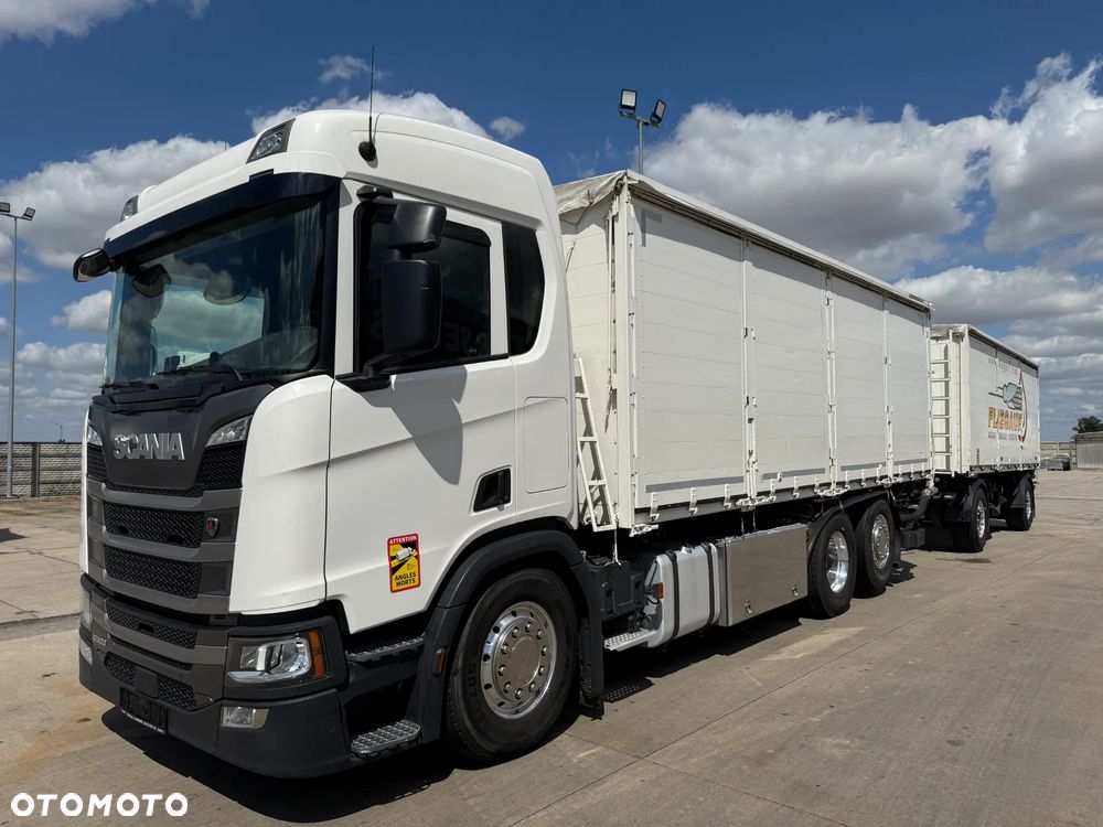 Scania R500 Wywrotka z wydmuchem Kompresor typu Welgro / Heitling do paszy - 1