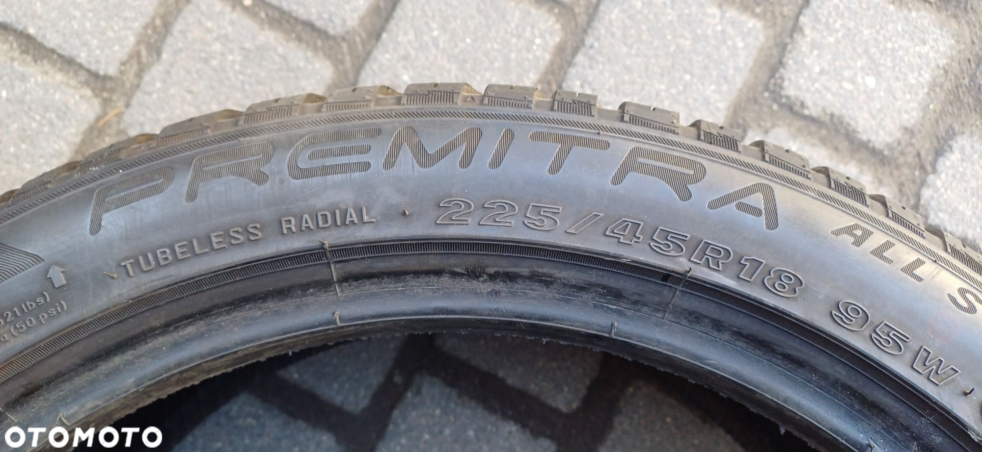 MAXXIS 225/45R18 95W , pojedyńcza opona wielosezonowa. - 3