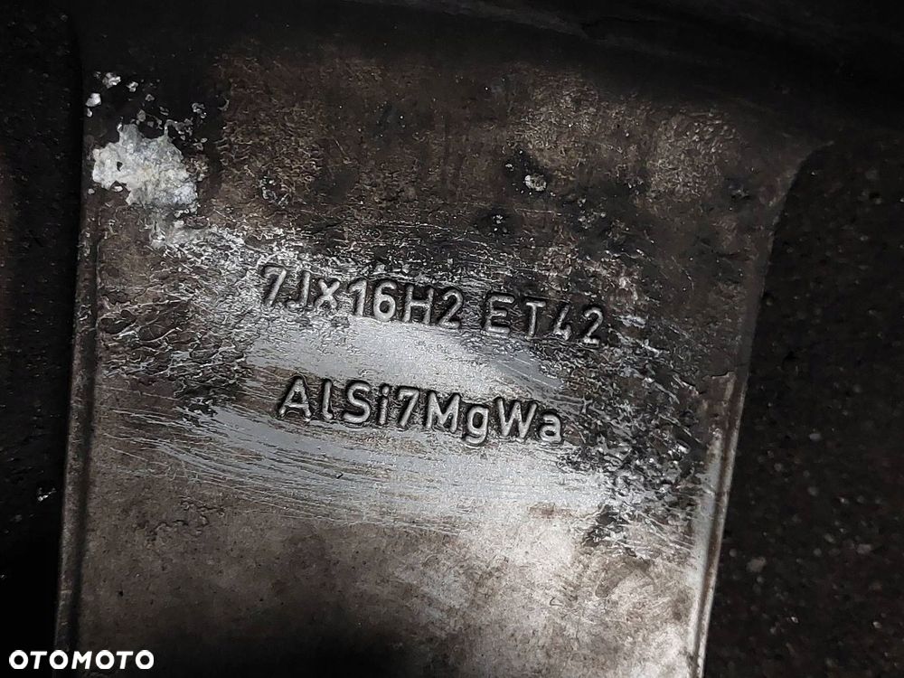 FELGI ALUMINIOWE 4SZT 5x112 7Jx16 ET42 FI57,1 8E0601025B - 4