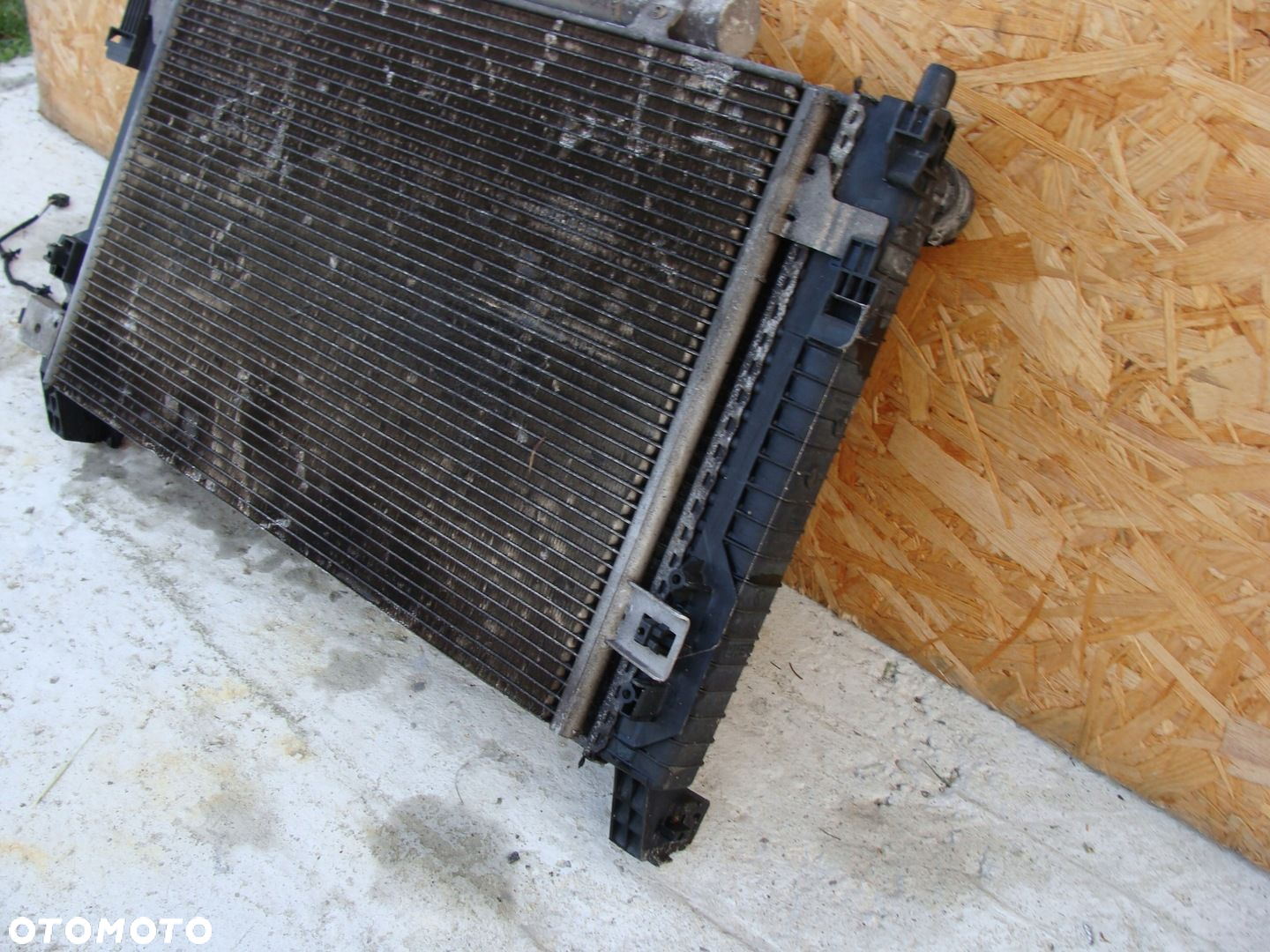 CHŁODNICE WENTYLATOR KOMPLET MERCEDES A-KLASA W169 W245 CDI - 3