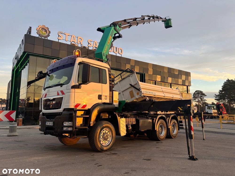 MAN TGS 26.440 6x6 PALFINGER PK 36002 HDS Żuraw Kosz Wywrotka - 26