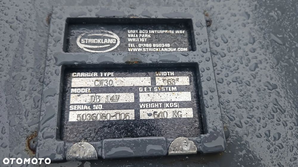 Nowa łyżka skandynawska CW 30 160cm Strickland Verachtert CW20 CW40skarpowa skarpówka rototilt Volvo łyżki - 7