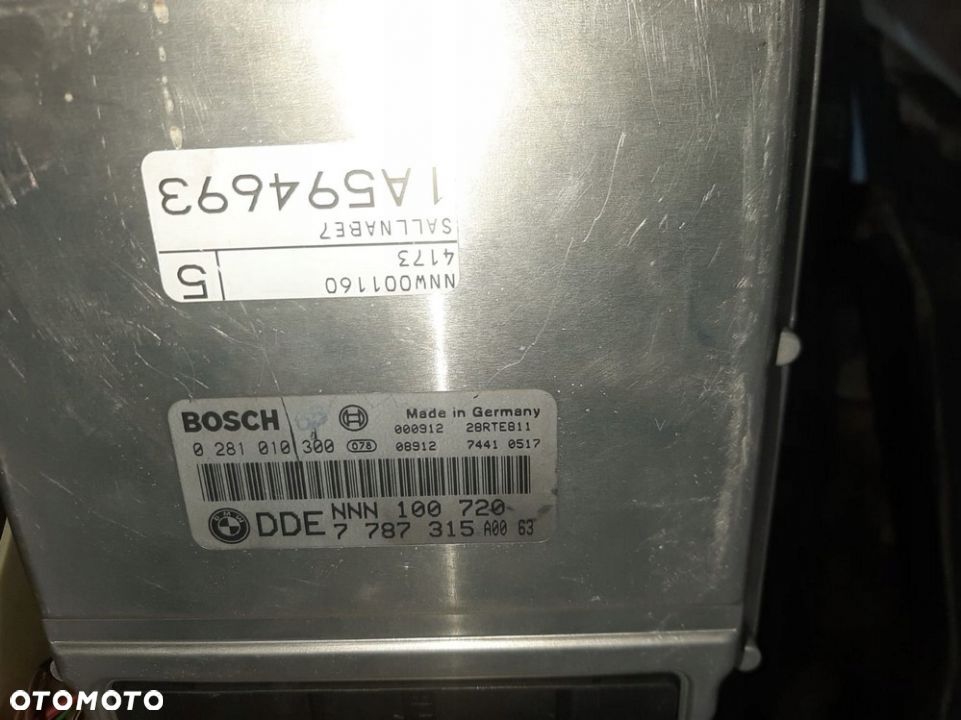 ZESTAW DO ODPALENIA CAS KOMPUTER 7806976 BMW M57N2 - 5