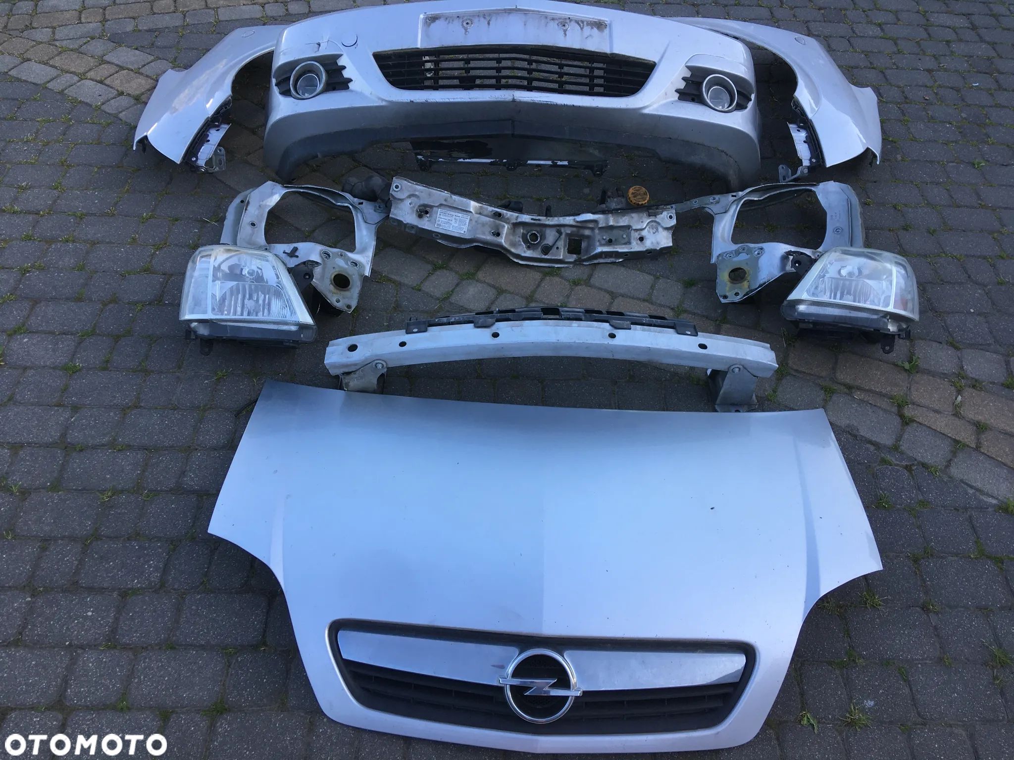 OPEL MERIVA A Z157 PRZÓD KOMPLETNY MASKA LAMPA REFLEKTOR LAMPA PRZÓD - 1