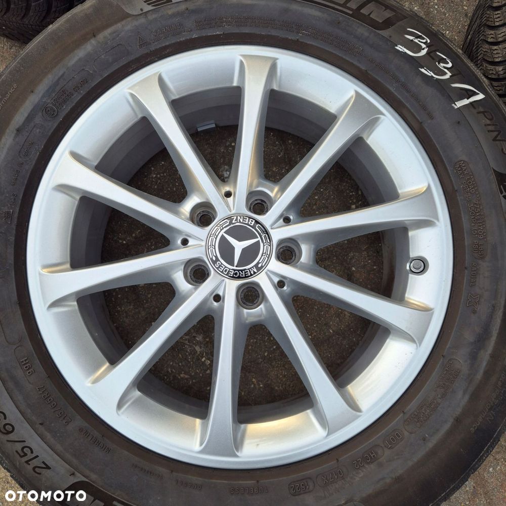 ZIMA KOŁA 17 ORYGINAŁ MERCEDES GLB X247 VITO GLK 215/65 R17 MICHELIN 2024R - 2