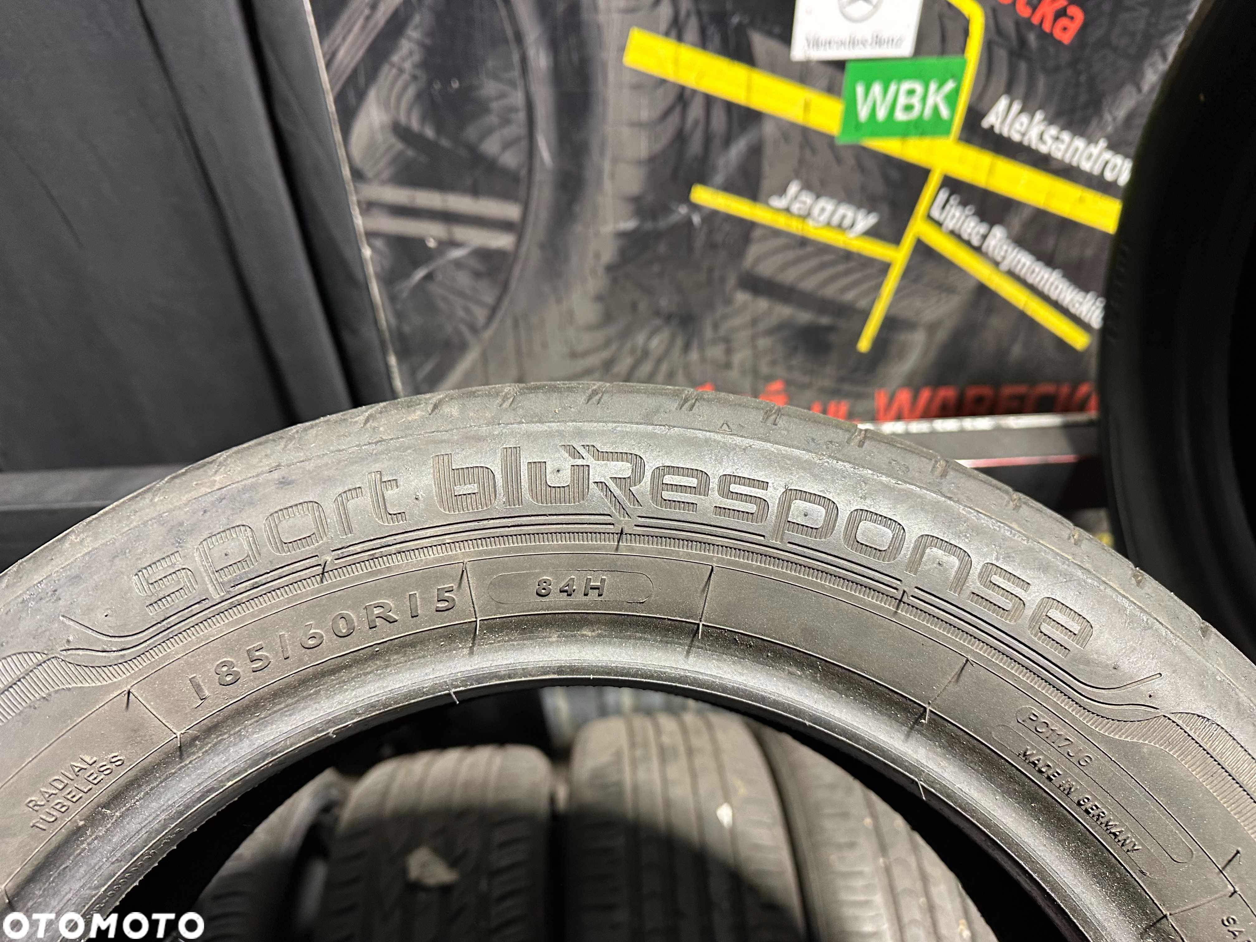 Opony Letnie 185/60/15 DUNLOP SPORT #2496 - 4