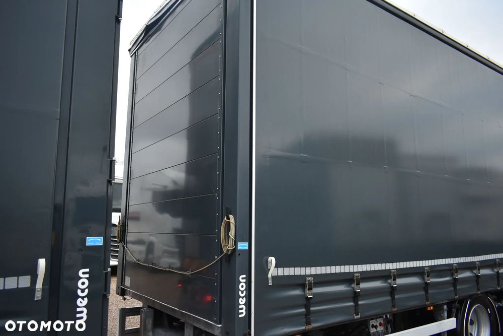 Wecon PRZYCZEPA TANDEM // OŚ PODNOSZONA // SAF // 7.7m // JAK NOWA // NOWE OPONY// - 2