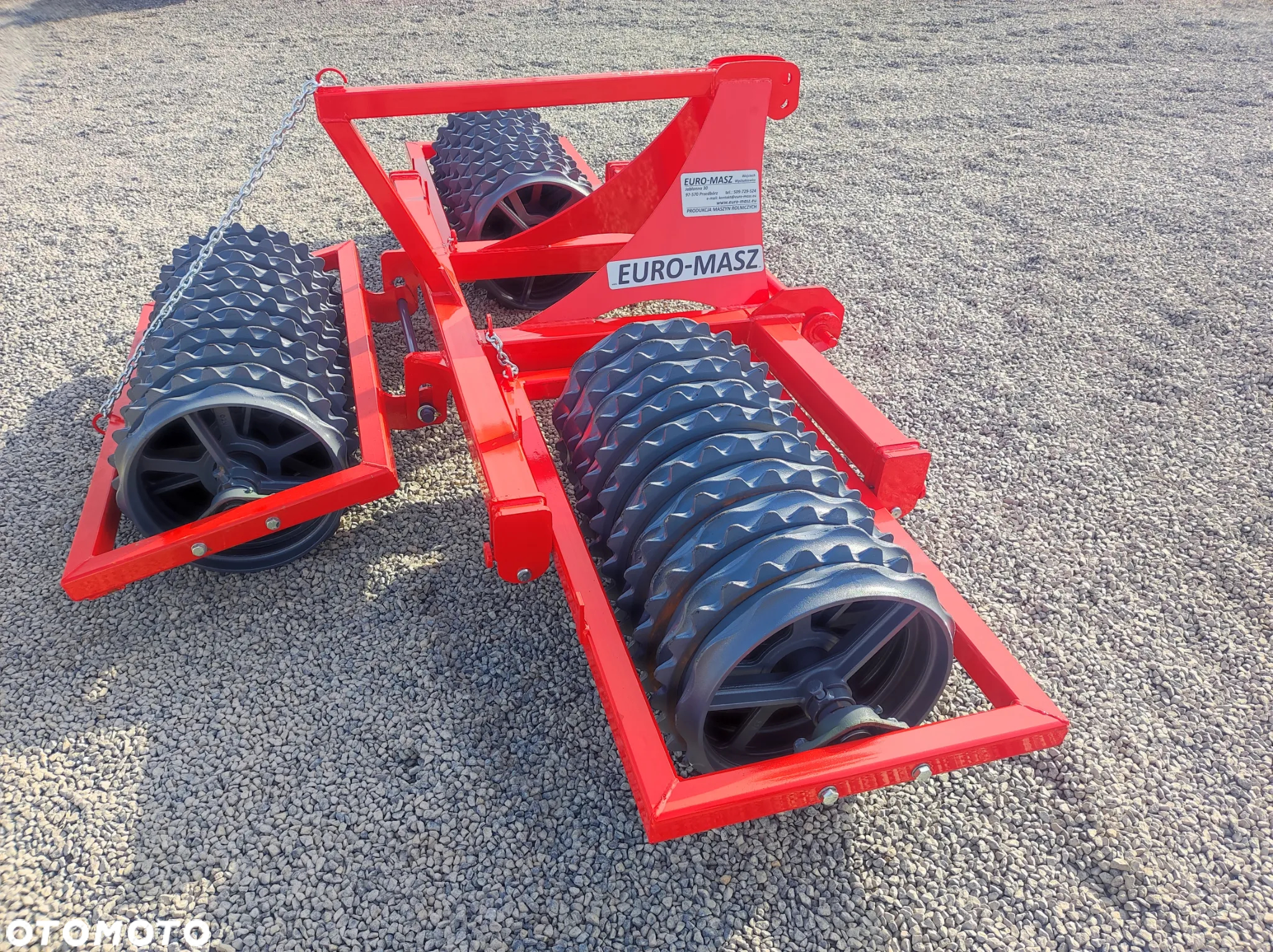 WAŁ POSIEWNY ZAWIESZANY/Euro-Masz/dostępne szerokość: 3.0 / 3.4 m/ darmowy transport - 12