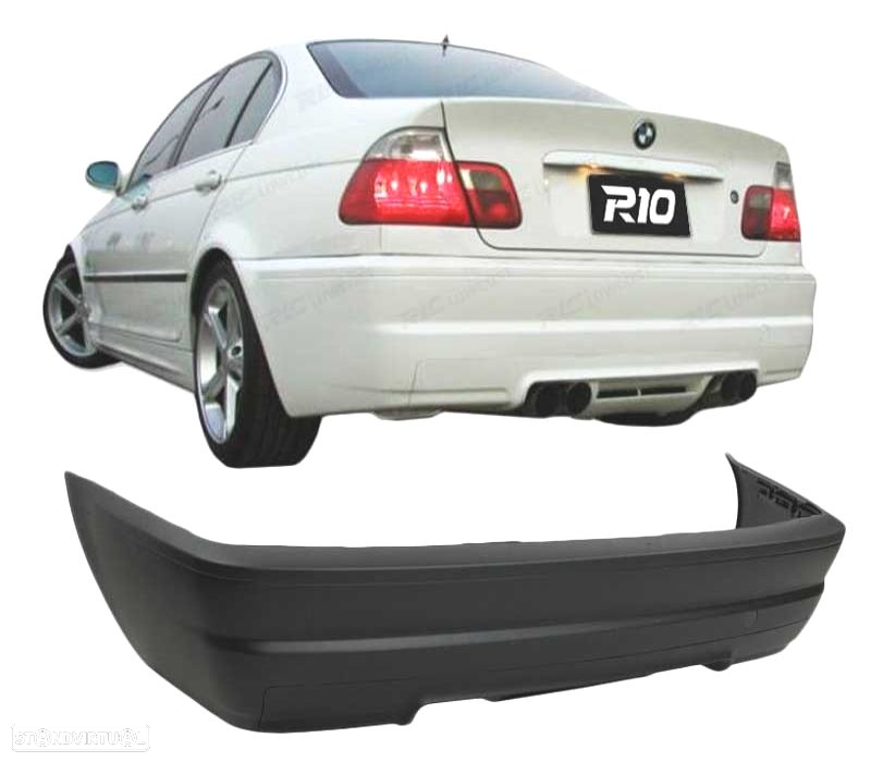 PARÁ-CHOQUES TRASEIRO BMW E46 BERLINA 98-05 LOOK M3 - 4