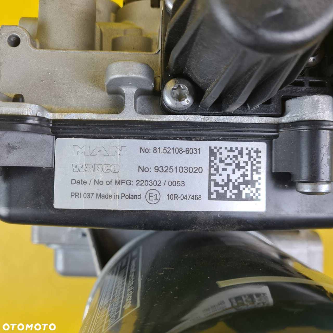 OSUSZACZ ECAM MAN TGX TGS AUTOBUSY E6 81.52108-6031 - 6