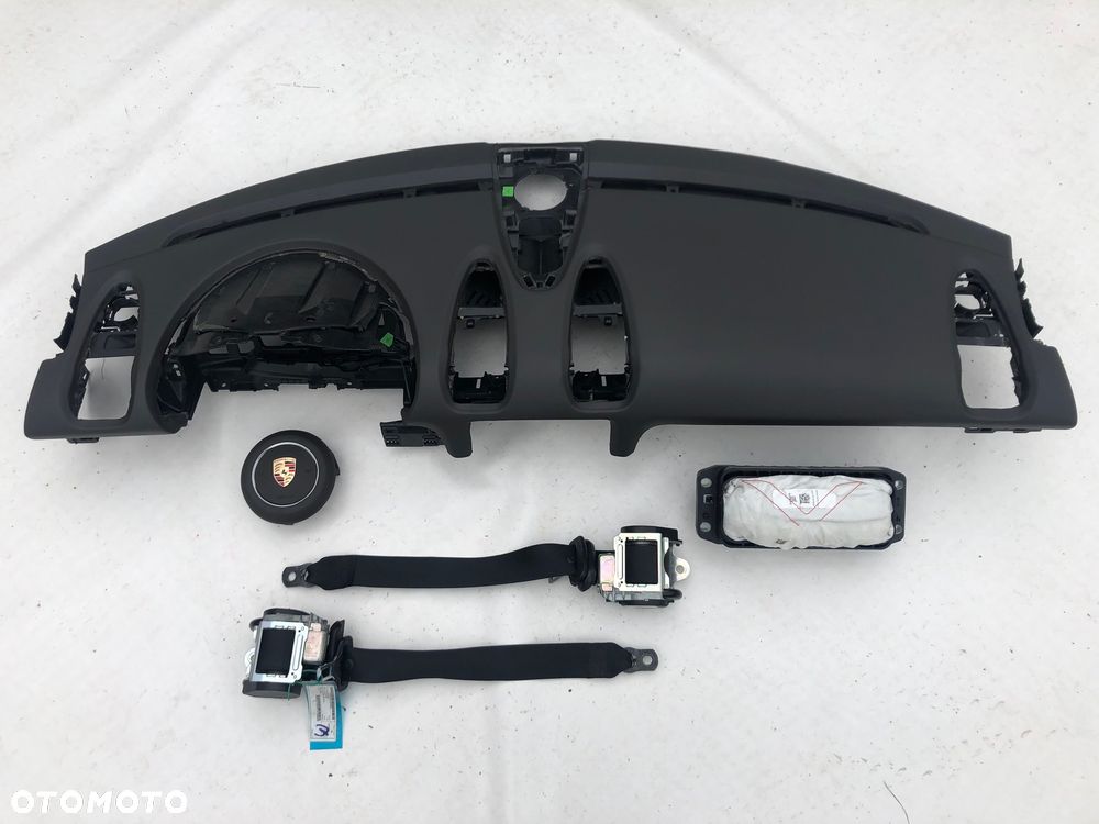 PORSCHE CARRERA 991 CABRIO KABRIOLET KAPOTAŻ PAŁĄK PIROTECHNICZNY ZAGŁÓWEK KURTYNA DESKA AIRBAG NABÓJ PASY PAS ROLL BAR Raz2 - 20