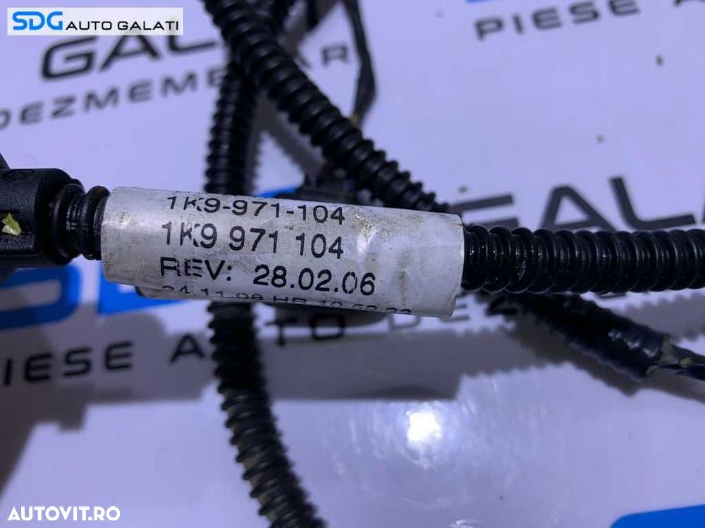 Instalatie Electrica Cablaj cu Mufa Mufe Senzor Senzori Parcare VW Golf 5 Break 2004 - 2008 Cod 1K9971104 [D0717] - 4