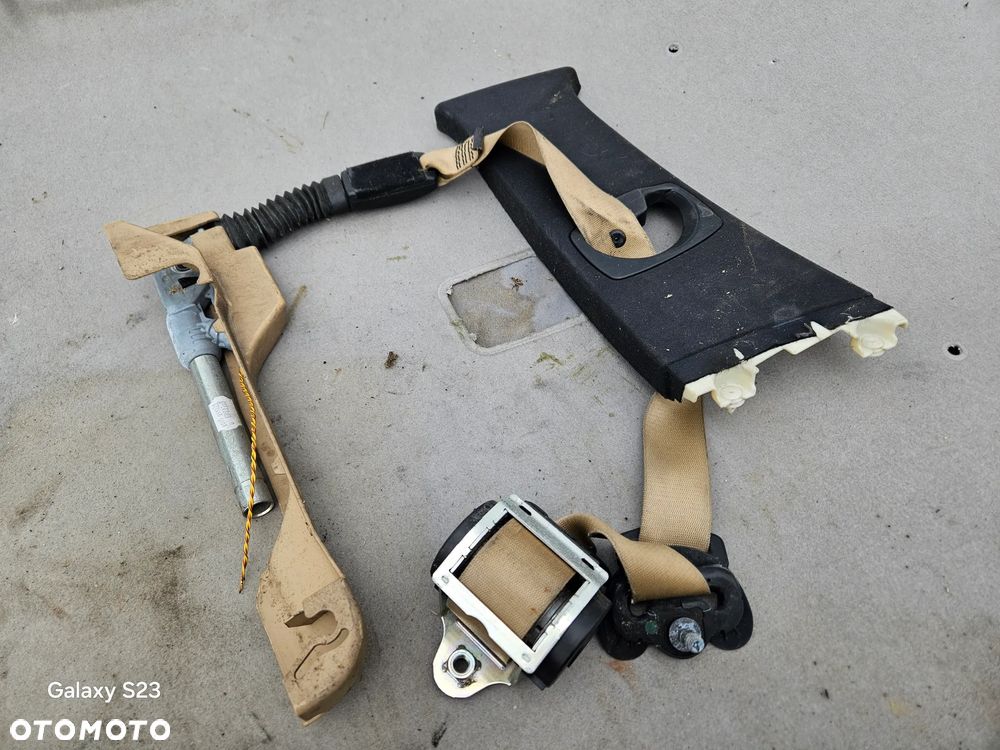 Pas bezpieczeństwa napinacz dopinacz lewy przedni przód BMW E60 E61 2006r 6983385 - 1