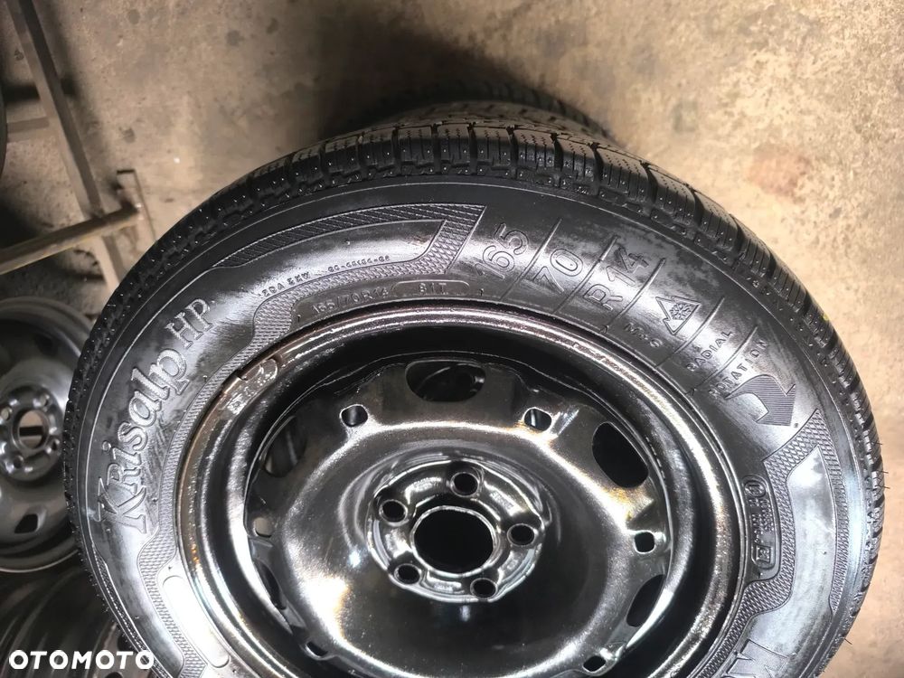 5x100 Felgi Stalowe Stal 14 Koła Zimowe Zima SKODA FABIA PRAKTIK ROOMSTER RAPID SEAT IBIZA CORDOBA TOLEDO IV 4 VW FOX POLO Legnica ALU-RAD 165/70 5mm - 6