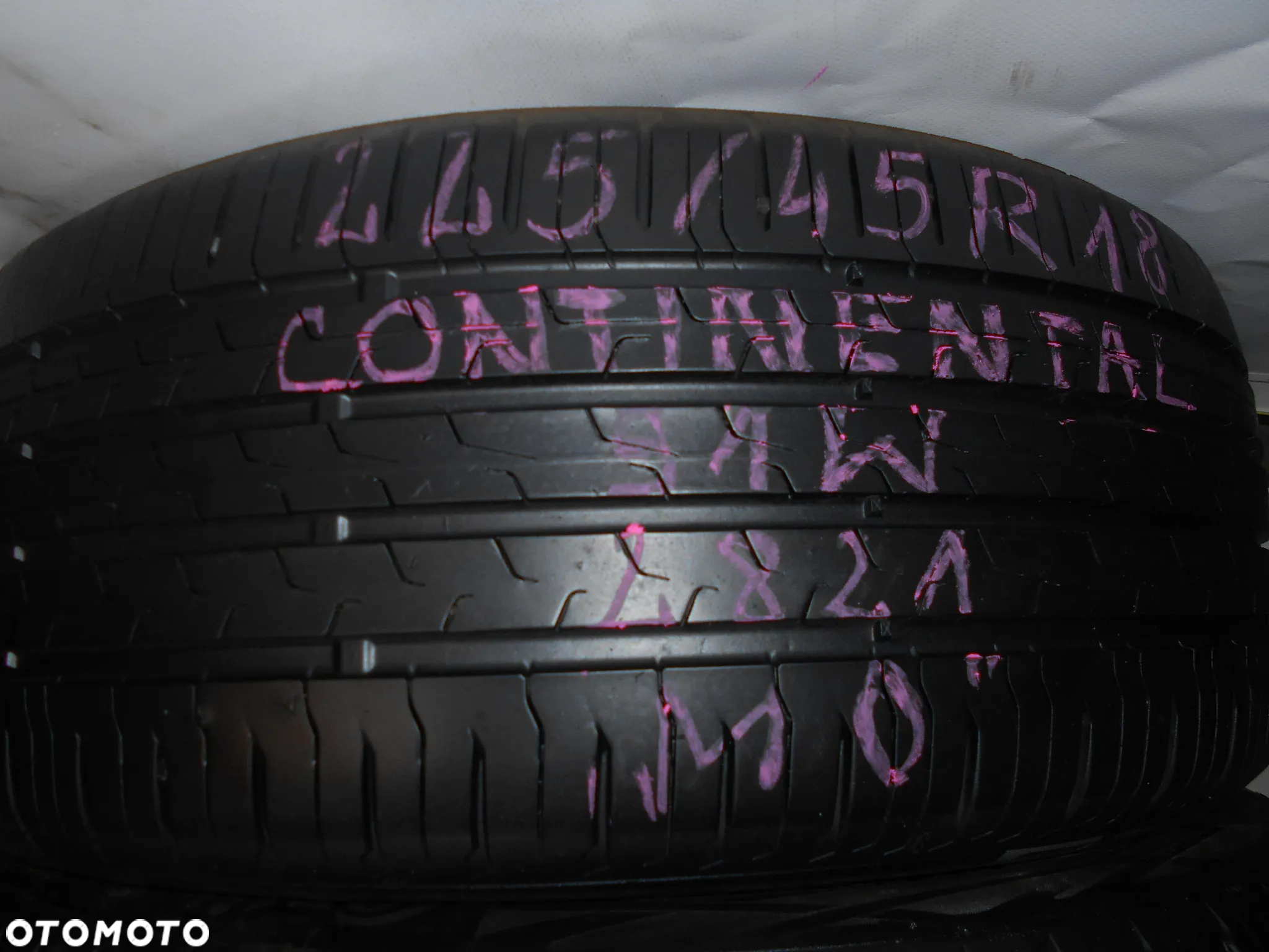 OPONY 225/45R18 CONTINENTAL ECO CONTACT 6 MO DOT 1224 / 2821 7MM - 2