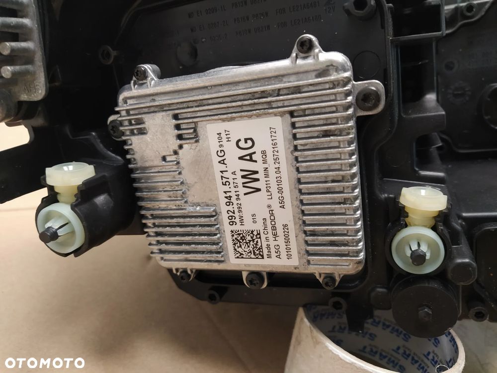 VW TIGUAN 3 III LAMPY LAMPA REFLEKTOR REFLEKTORY PRZÓD PRZEDNIE LEWA PRAWA FULL LED PRZETWORNICA ORYGINAŁ - 16