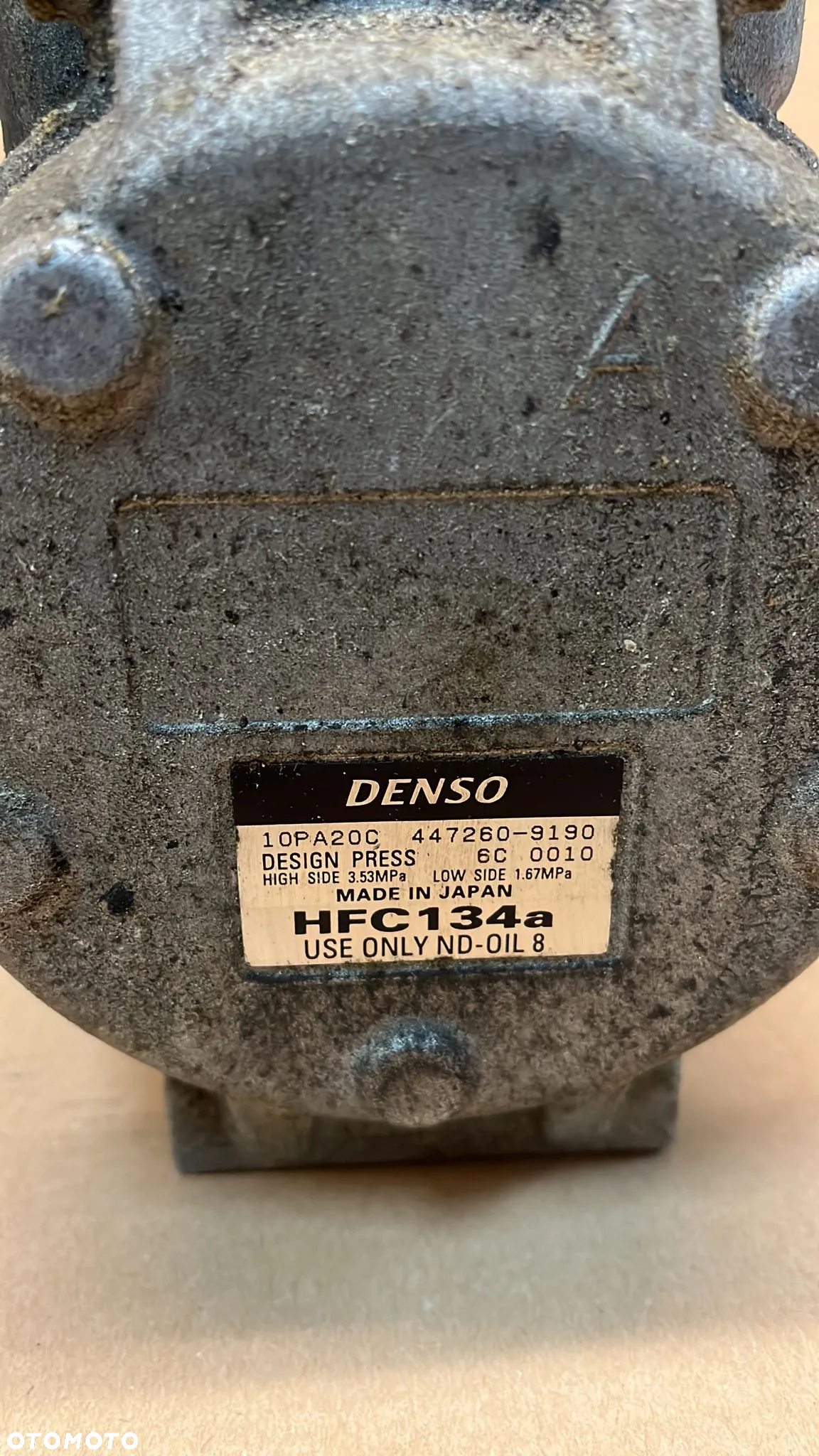 Kompresor klimatyzacji DENSO HFC134a 447260-9180 - 2