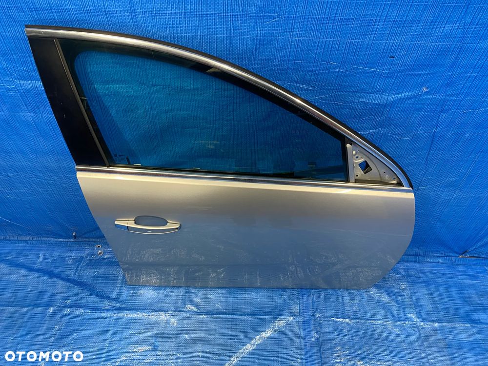 OPEL INSIGNIA A DRZWI PRAWE PRAWY PRZÓD PRZEDNIE SREBRNE Z176 KOMPLETNE - 6
