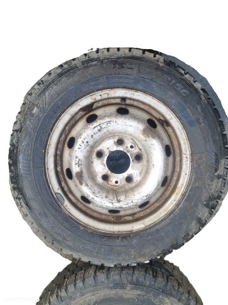 FIAT DUCATO II 94-06 r. 2 sztuki koła (opony + felgi) 195/70R15C 15'' + - 2