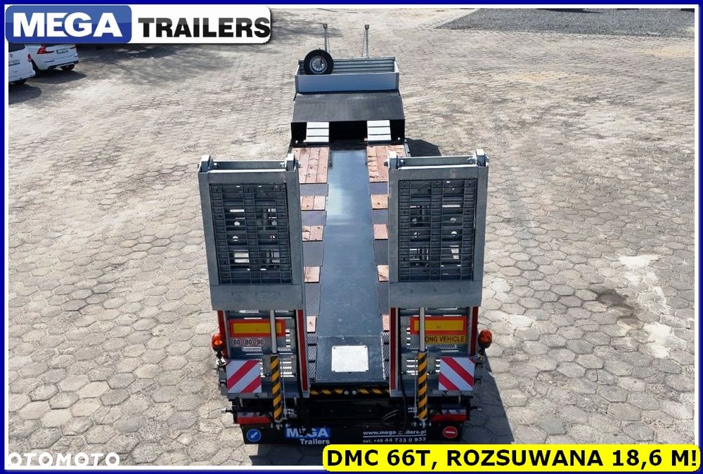 Inny Niska podłoga DMC 66,0 TON, ROZCIĄGANA 18,60 M - pod KONTENERY !!! - 33